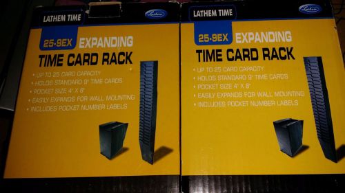 NEW IN BOX Lathem Time Expanding Time Card Rack 25-9EX up to 25 card capacity