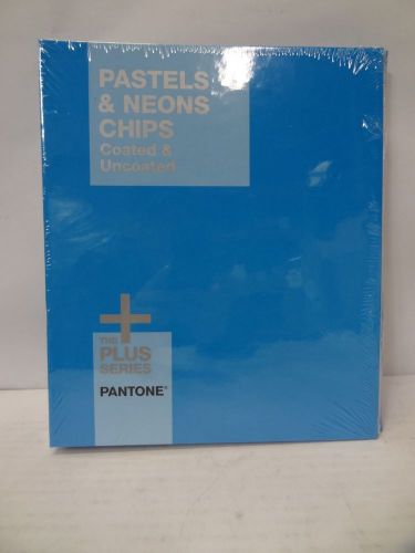 New Genuine Pantone Plus Pastels &amp; Neons Chips Coated &amp; Uncoated GB1504