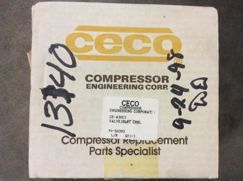 Ceco Compressor Engineering CE-A361C1 Valve Inlet Chnl Seat Assy. 56393