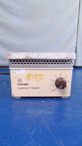 Fisher Scientific 14 Autotemp Heater Hot Plate 115V 4 Amps 25/60 Cycle R79