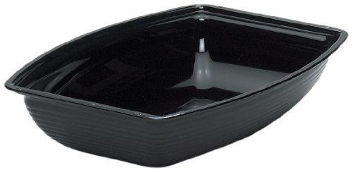 Cambro (rsb1014cw110) 5 qt rectangle ribbed bowl [case of 4] for sale