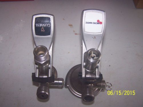 Micro Matic U System Keg Couplers - Squeeze Handle