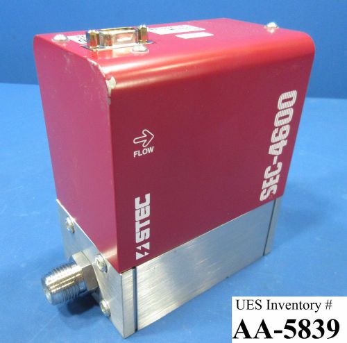 Horiba stec sec-4600m mass flow controller h2 100slm sec-4600 used working for sale