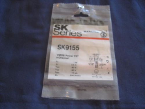 RCA SK9155 N-CHANNEL ENHANCEMENT POWER VMOS MOSFET  ** NEW **