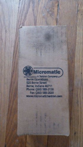 Micromatic Rotary Actuator, LP-24-1V-SE-WK-FLG/B-TP  *New Old Stock*