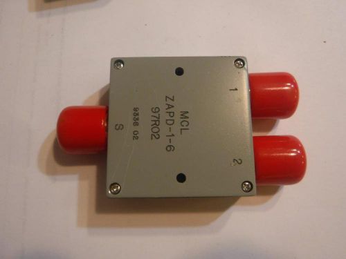 Mini Circuits ZAPD-1-6 Power Divider 2-Way 500-1000MHz DC Pass