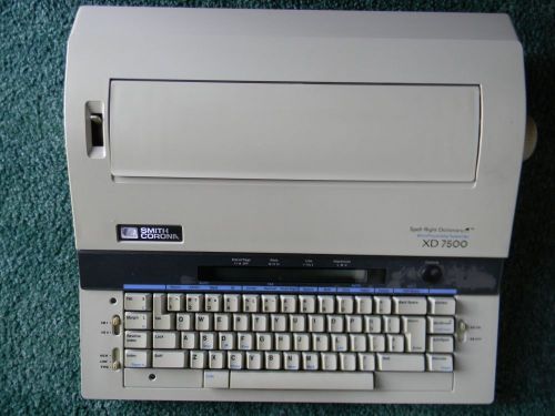 SMITH CORONA XD-7500 Word Processing TypewriterModel 5P++ Spell Right Dictionary