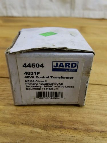 One -JARD 4031F - 40VA Control Transformer - MARS 44504 - 120/208/240 VAC
