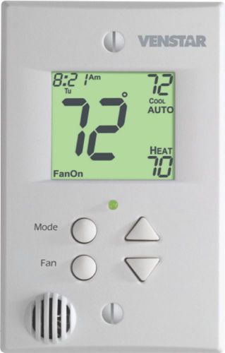T1100FS - Venstar Thermostat - 7 Day Programmable - Flush Mount