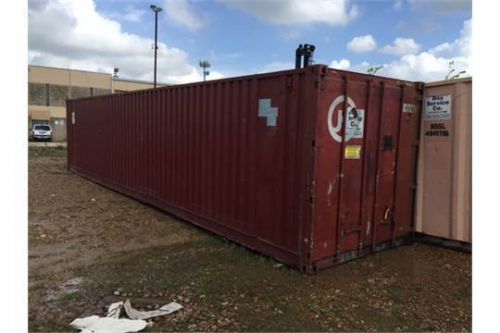 40&#039; Steel Shipping Storage Container Double Swing Out Doors Unit 238K