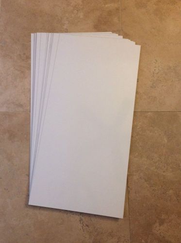 Aluminum 12&#034;x24&#034; Sheet Stock for Dye Sublimation w/Clear PVC
