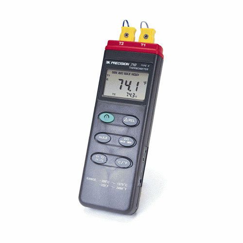 Bk precision 710 temperature meter dual input for sale