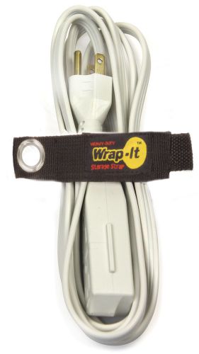 (2 PACK) Wrap-It Heavy Duty Storage Straps for Hanging Items on Hooks &amp; Pegboard