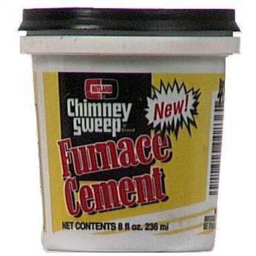 Furnace Cement 2700 Deg. F 1/2 Pt. Rutland Caulking and Adhesives FSC8