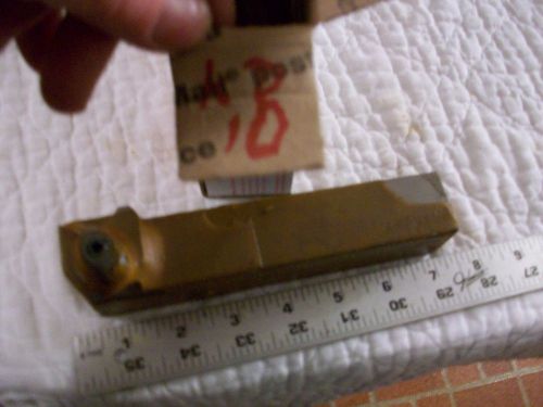 NOS  HEAVY KYSOR-DIJET  Indexable Tool Holder Metal Lathe 1 1/4&#034; Square 7&#034; Long