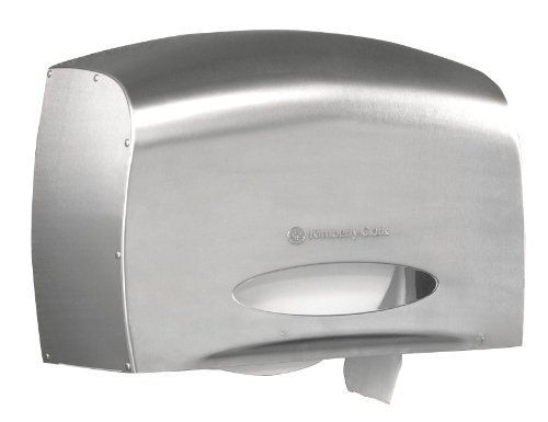 Scott Jumbo Roll (JRT) Coreless Toilet Paper Dispenser (09601), Stainless Steel