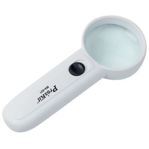 Eclipse MA-021 3.5X Handheld LED Light Magnifier