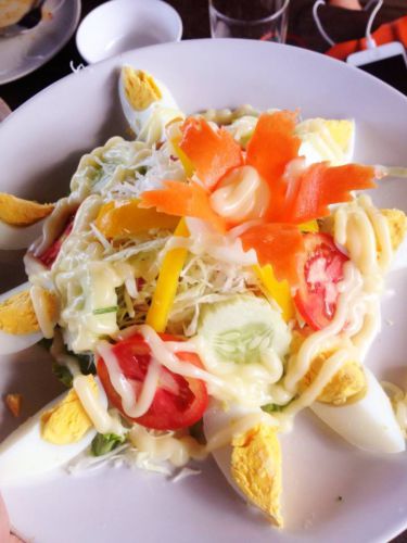 Recipe Fried Egg Salad Papaya Salads Spicy Tom Yum Kung Rice #2
