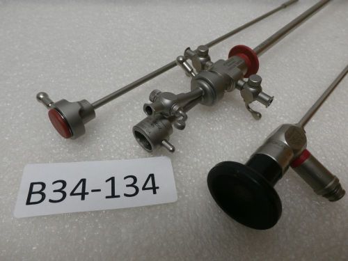 Storz 27005 ba 4mm 30*degree cystoscope,27026ca sheath bridge 27026co obturator for sale
