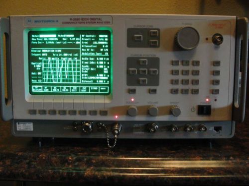Motorola R2660C Communications System Analyzer Radio test set $ Guaranteed ! $