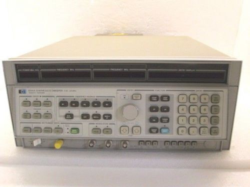 HP 8341A Synthesized Sweeper 0.01 - 20GHz with Options 002 004 TESTED