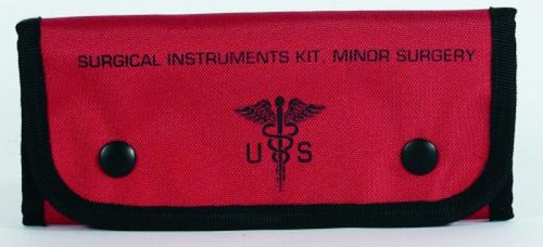 Voodoo Tactical 15-9589016000 Empty Surgical Kit Pouches Red 7.5&#034;x1&#034;x4&#034;