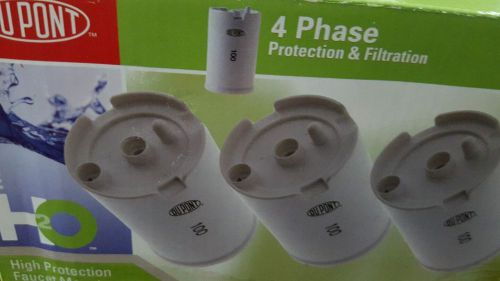 (3 PACK) Dupont 100 Gallon Faucet Mount Filter Cartridge - 4 Phase - WF-FMC103