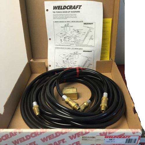 Weldcraft HK-1 TIG Torch Hook-up Kit for 18, 20 series water cooled torches