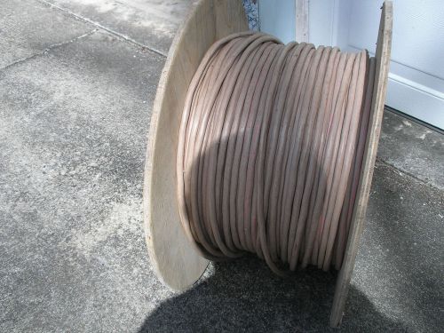 (1) wooden reel (750 ft.) - att telecommunications cable  25pr 24 ga for sale