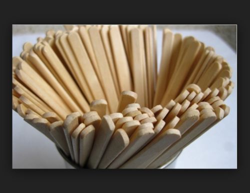 100 Disposable Coffee Tea Wooden Stir Stick Wedding Bar Party Beverage Catering