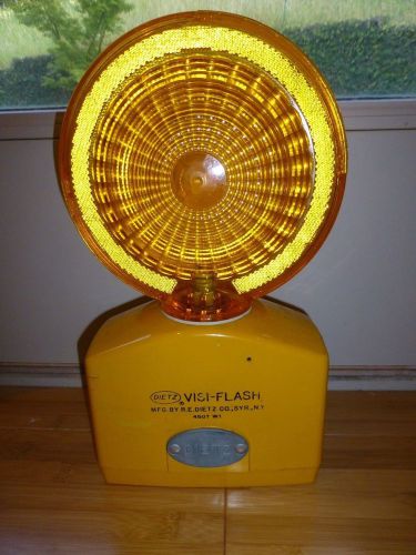 DIETZ VISI - FLASH 650 Flashing Safety Signal SYRACUSE NY USA vintage