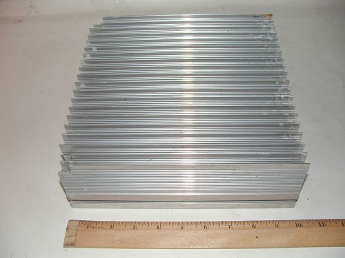 10 x 10 x 3 Aluminum Heat Sink Radiator for 1000W FM Transmitter Amplifier