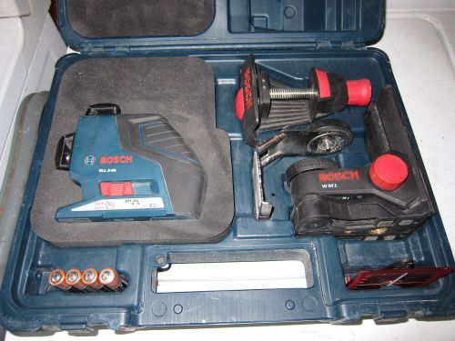 Bosch gll 3 -80 line laser kit for sale