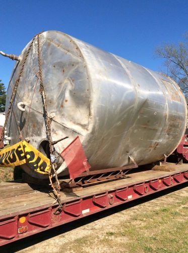 USED 6,500 GALLON STAINLESS STEEL TANK
