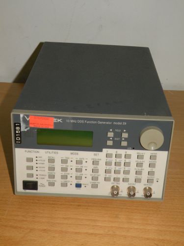 Wavetek 29 10 MHz DDS Function Generator
