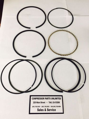 PISTON RINGS, QUINCY AIR COMPRESSOR, LOW-STAGE, Q-325, #8166