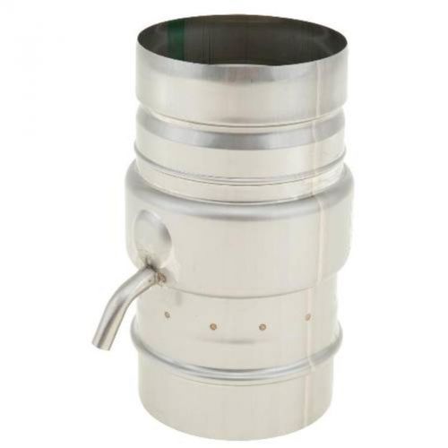 Drain Tee 1Wall 4&#034; Ss Noritz Utililty and Exhaust Vents DT4-V 817000010263
