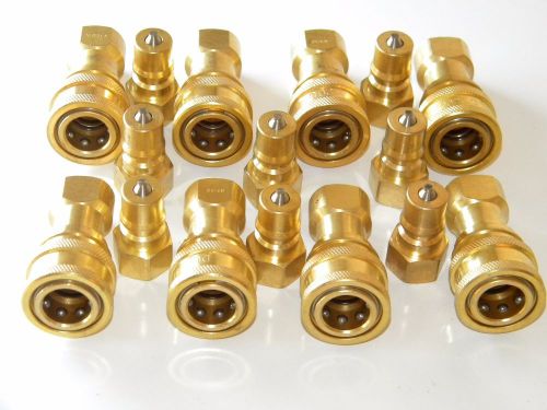 Carpet cleaning 1/4&#034; brass quick disconnect for wands hoses for sale