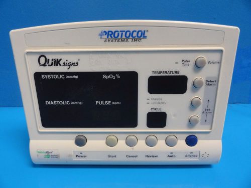 Welch Allyn 52000 series Quick Signs Monitor Without Leads &amp; Adapter (10395)