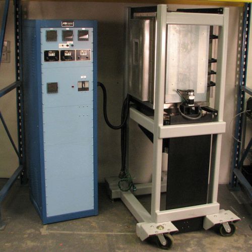 Applied Test Systems 3410 Vertical Furnace &amp; ATS 2404 Controller /motorized lift