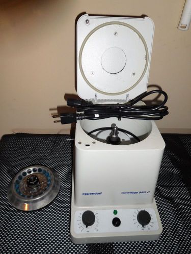 Eppendorf 5415C Centrifuge - RUNS INTERMITENTLY SEE TEST RESULTS