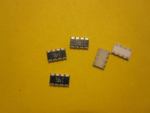 resistor  array  560 OHM  8 TERM 4 RES SMD (1 item)