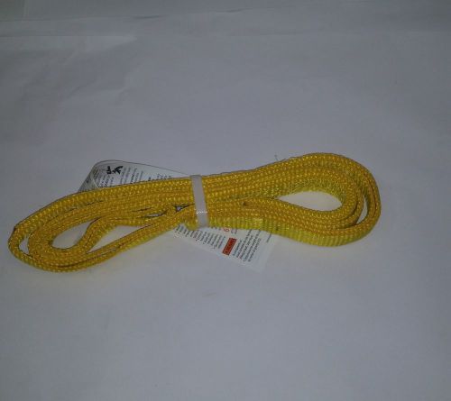 1 - 1&#034; width usa made standard nylon lifting sling 6 feet long eye to eye + tag for sale