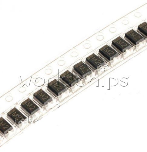 100Pcs 1N4002 IN4002 M2 DO-214 (SMD) TOSHIBA Diode W