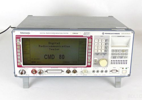 ROHDE &amp; SCHWARZ Tektronix Digital Radiocommunication Tester CMD 80 w/ Options