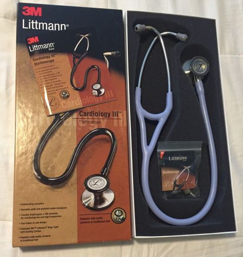 3m littmann cardiology iii stethoscope in ceil blue- nib for sale