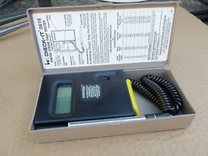 Steam trap tester, check-it electronics 0616 digital testing pyrometer for sale