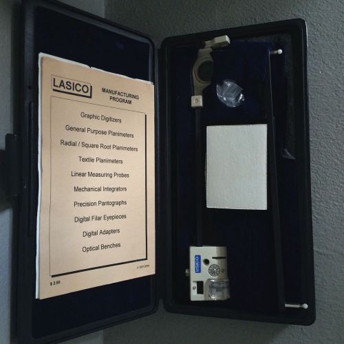 Lasico L 20 Mechanical Polar Planimeters Full Kit with Case and Manuals