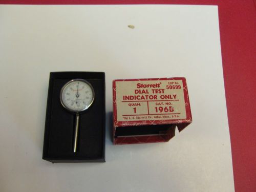 Starrett Dial Test Indicator 196B1