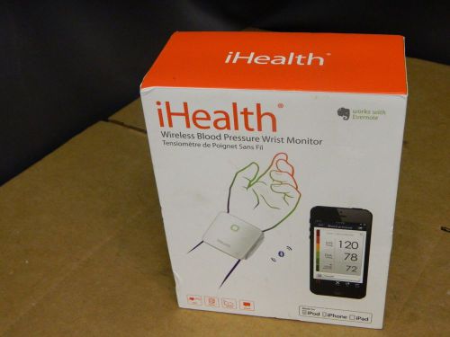 iHealth Connected Wrist Blood Pressure Monitor CE0197 NEW IN BOX!!